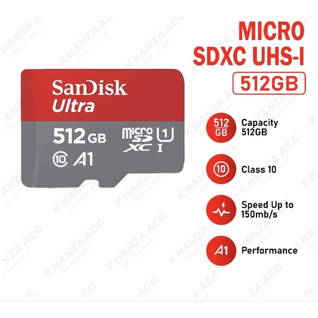 SANDISK 512GB Micro SD