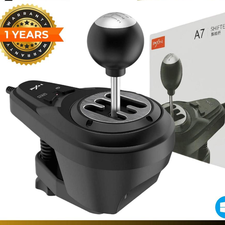 PXN A7 Gaming Steering Wheel 6+1 Gear Shifter for PC Windows Kabel Computer Joystick