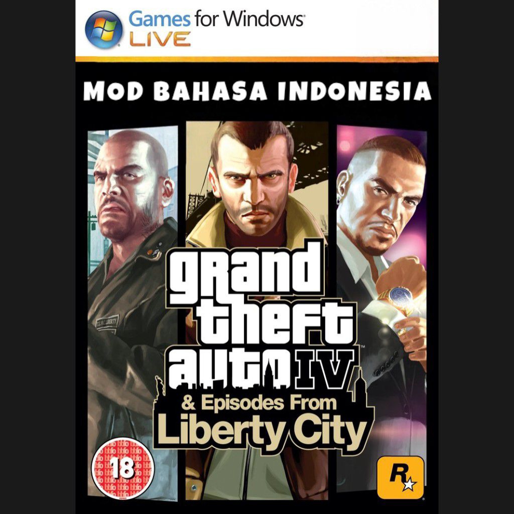 GTA IV MOD BAHASA INDONESIA UNTUK PC/LAPTOP