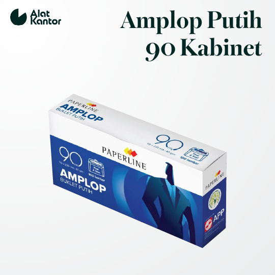 PAPERLINE amplop putih ukuran 90 kabinet