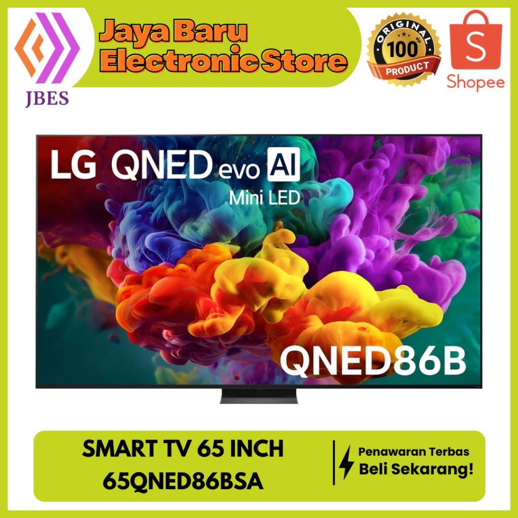 LG 65QNED86BSA SMART TV QNED Mini LED UHD 4K HDR 65 INCH 65QNED86 AI SOUND PRO NEW // 65QNED82ASA