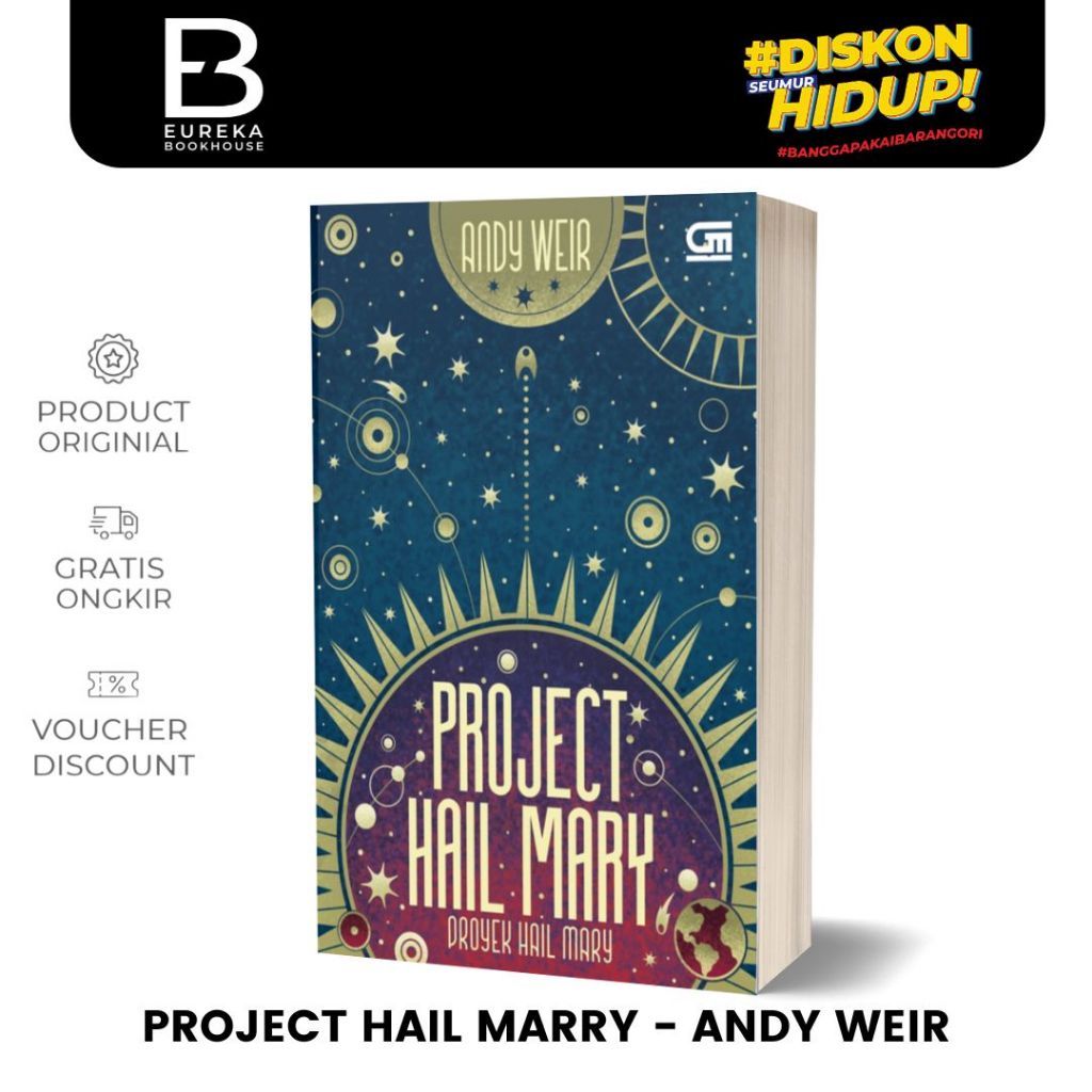 NOVEL PROYEK HAIL MARY (PROJECT HAIL MARY) - ANDY WEIR