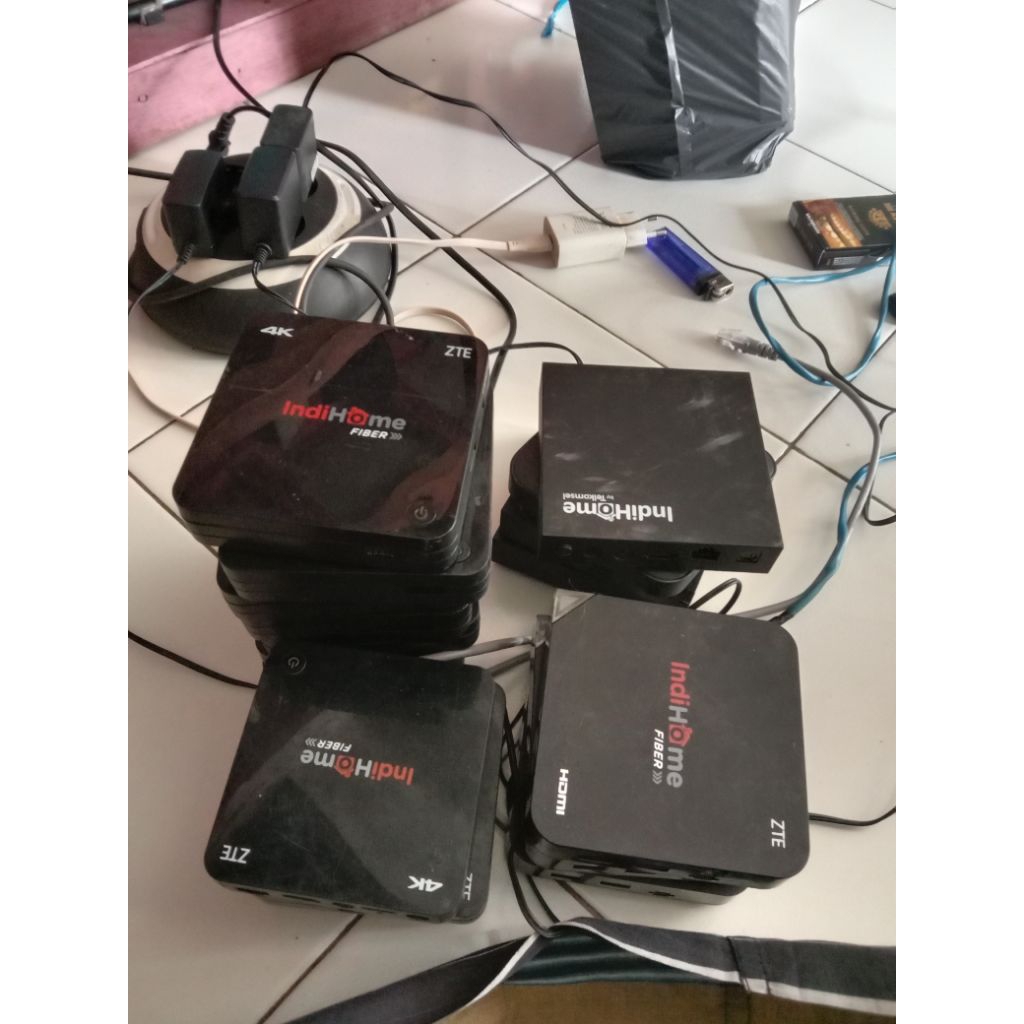 ANDROID BOX TV ZTE B860H B866F B760H BATANGAN ORIGINAL NORMAL