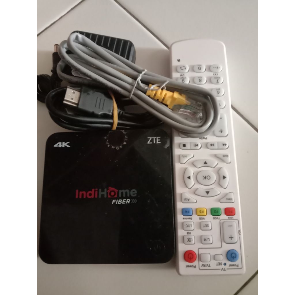 ANDROID TV BOX ZTE B860H 4K RAM 2GB Eks Indiehome Normal Fullset Original