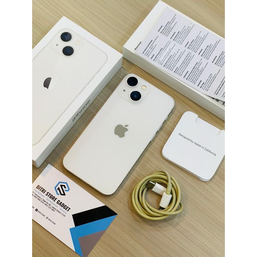 iPHONE 13mini 128GB STARLIGHT | iBOX | FULLSET ORIGINAL 100%