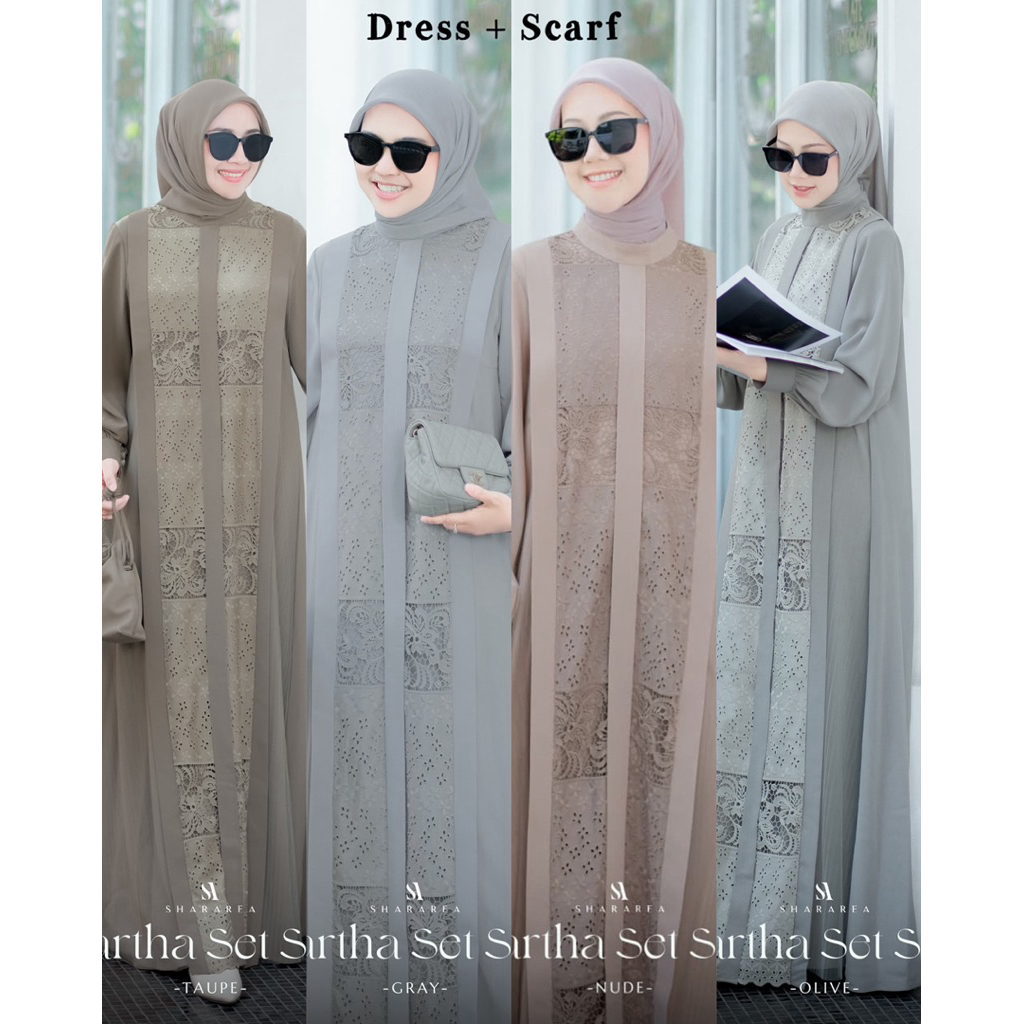 Amartha Set Scarf (Set Scarf) by shararea