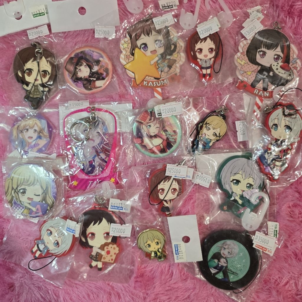 [UPDATE] Ran Himari Tsugumi Arisa Tomoe Moca Saaya Tae Kasumi Rimi poppin party afterglow Bandori ba