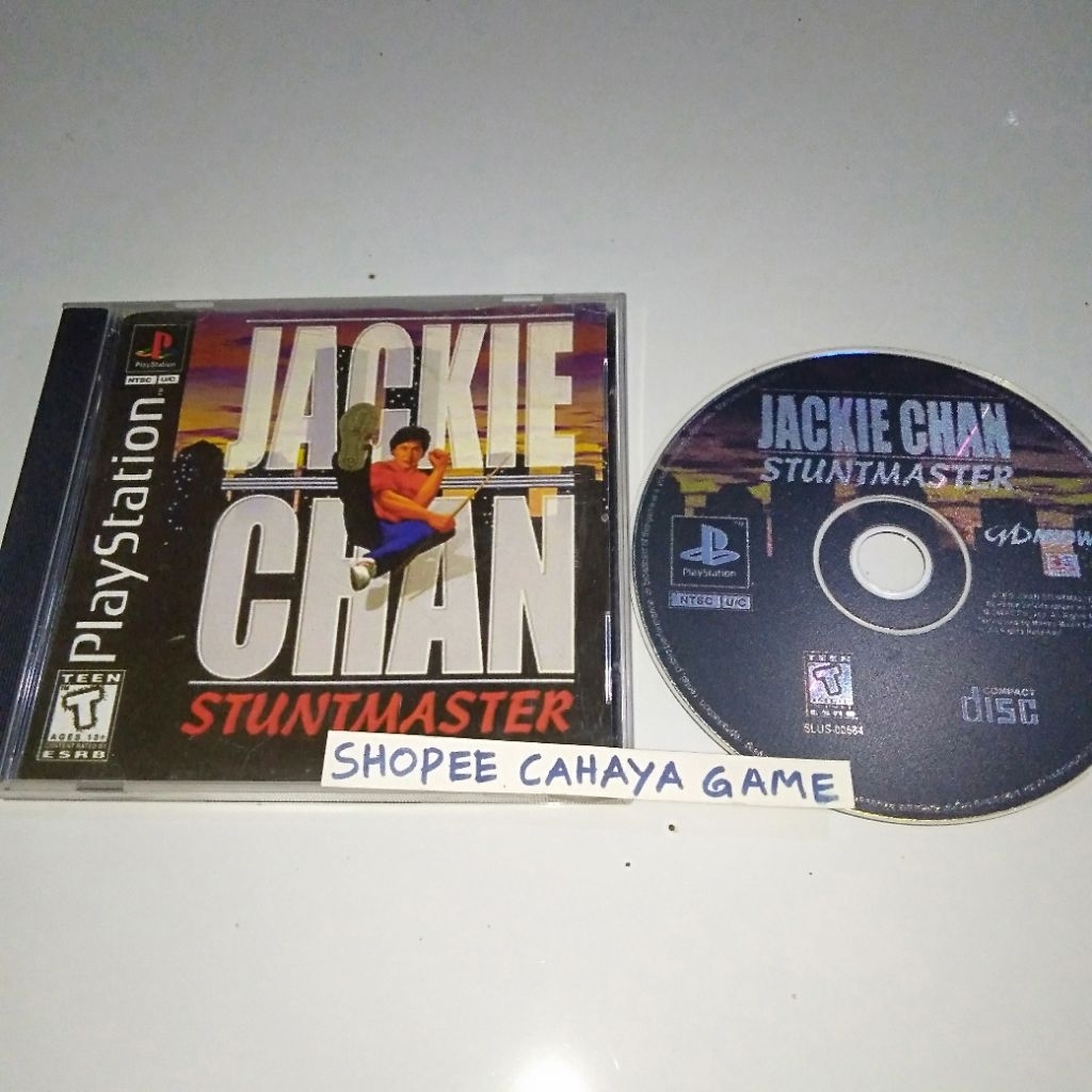 kaset ps1 kopab jackie chan stunmaster