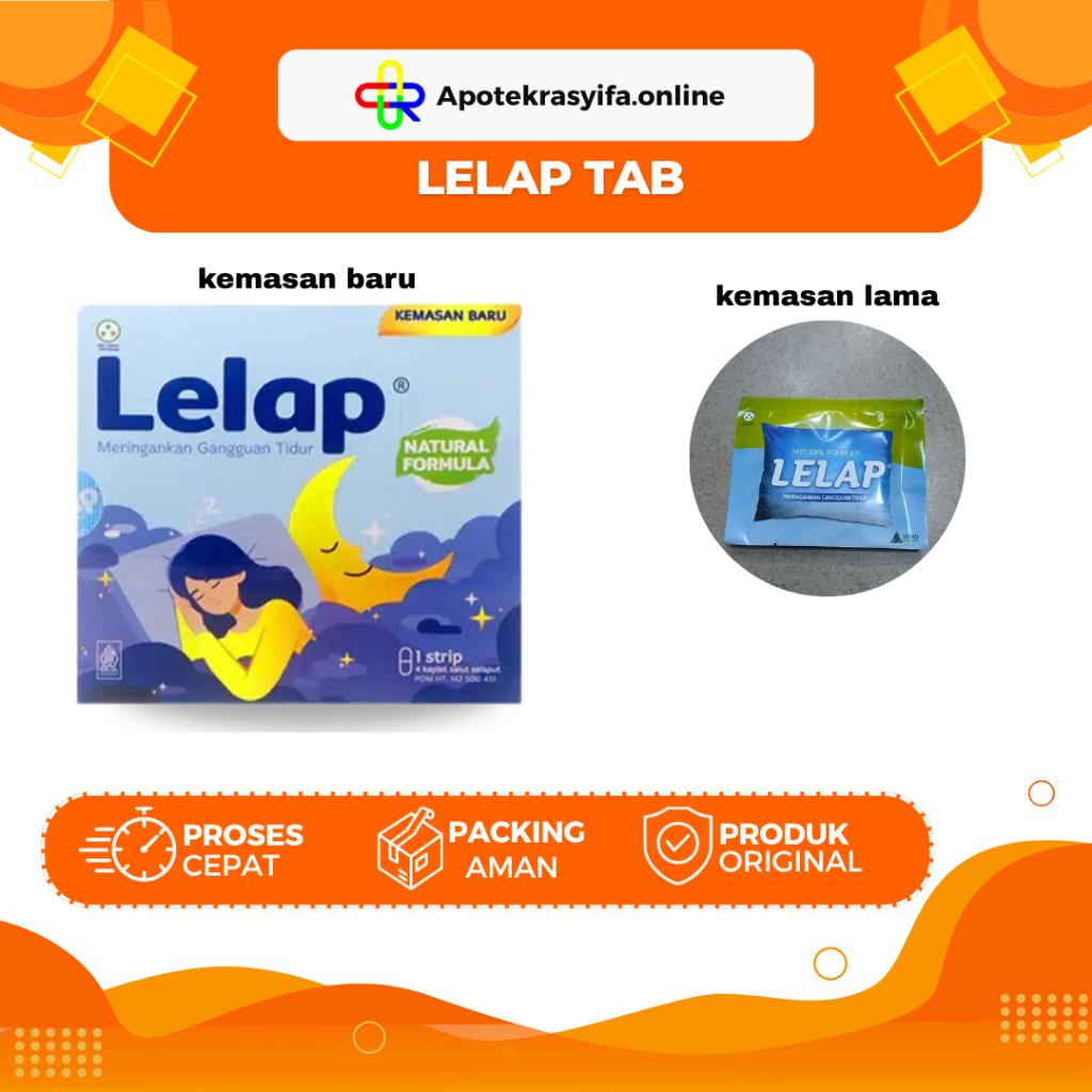 Lelap - Obat Herbal Meringankan Gangguan Tidur
