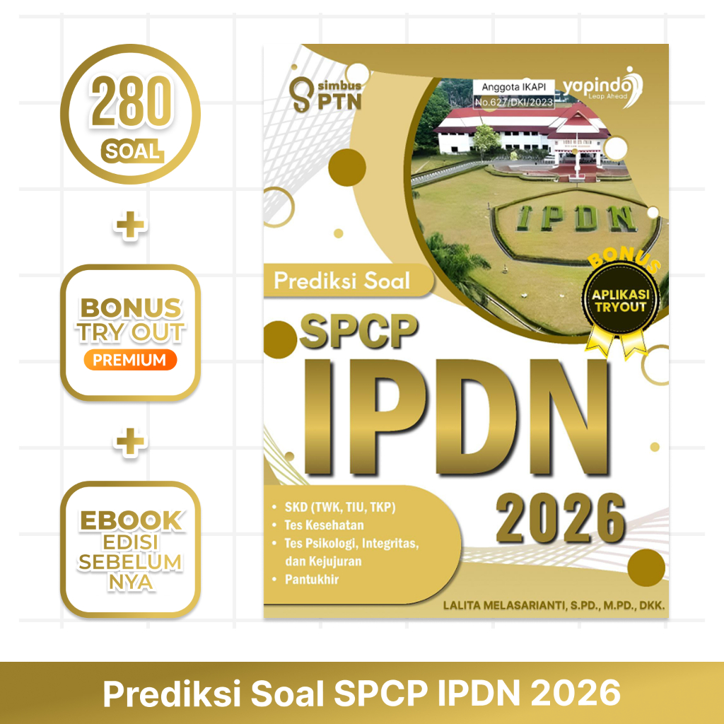 Buku Simbus PTN Soal SPCP IPDN 2026