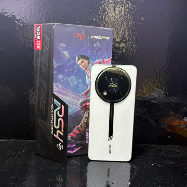 ITEL RS4 8/128 SECOND FULLSET GARANSI RESMI INDONESIA