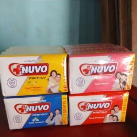 Sabun Batang Nuvo Family Multipack Satu Dus