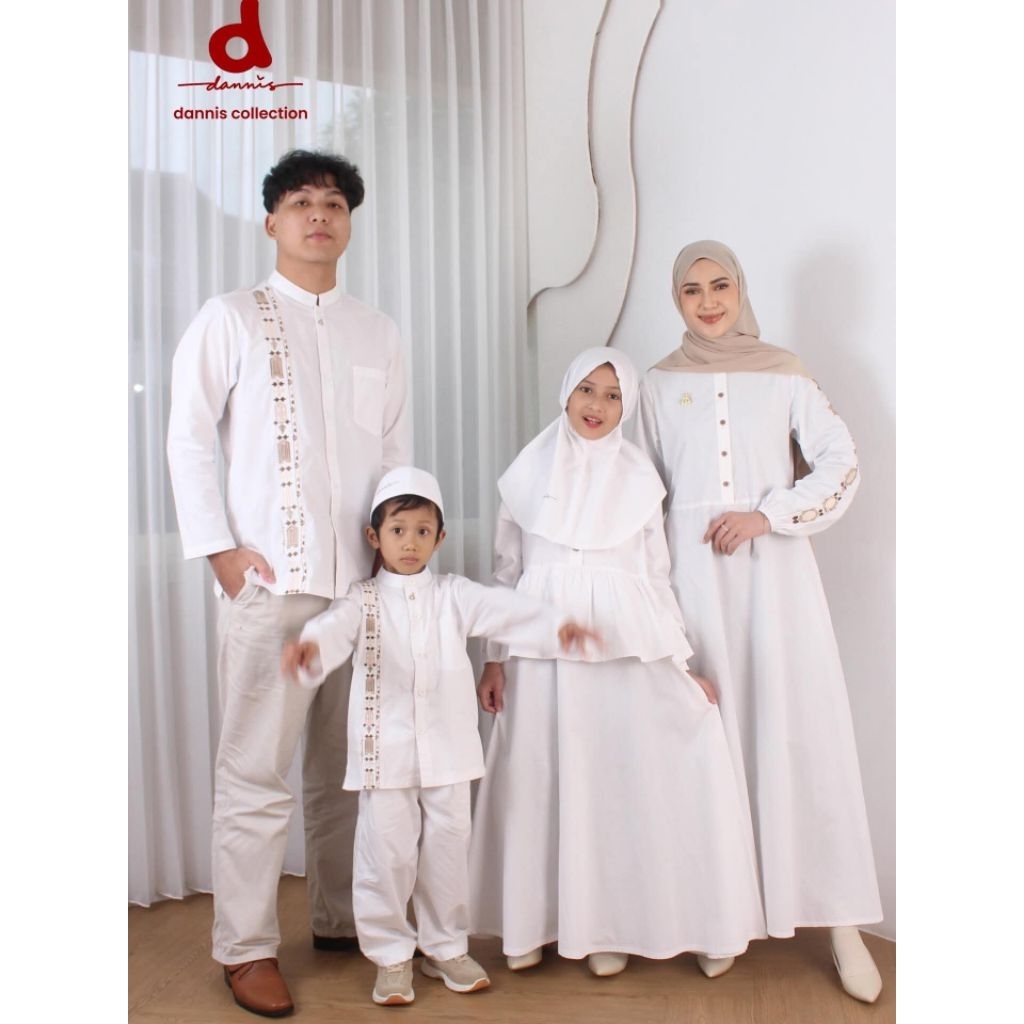 Terbaru Gamis Putih & Koko Putih Dannis D'Ikhrom / Gamis Ihrom & Koko D' Ikhrom