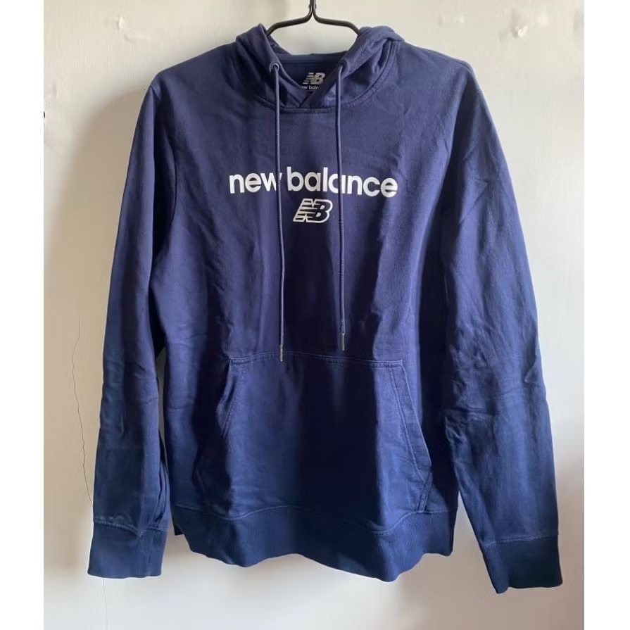 PRELOVED NB NEW BALANCE Hoodie Pria Essentials Sport Seasonal NAVY Original
