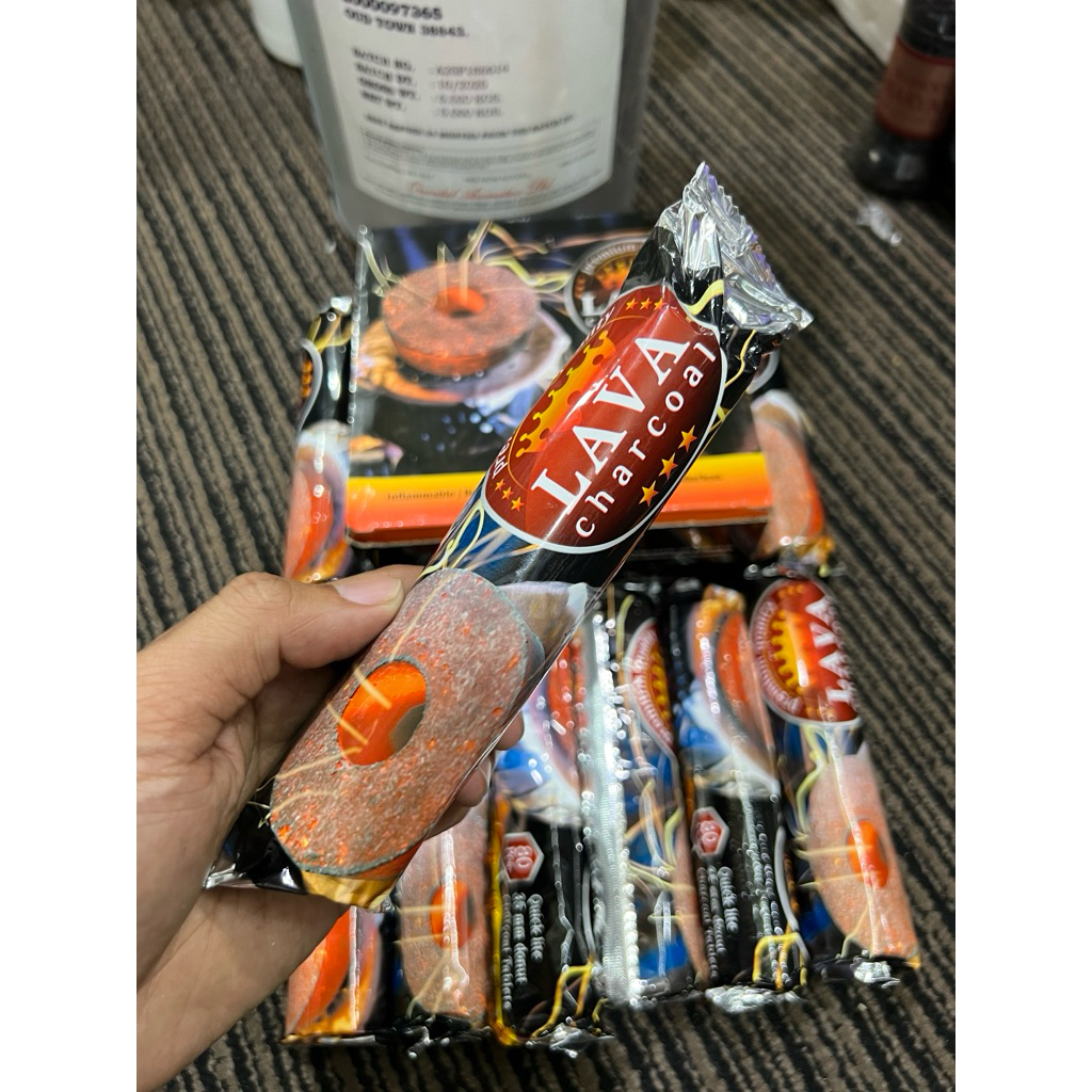 Arang Lava/Arang magic cepat nyala buat bukhur Beli 8pack dapat harga Grosir