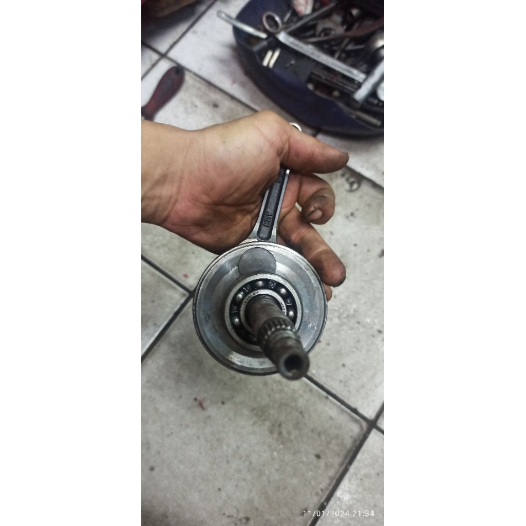 kruk as struk stroke up 57.9 + blok 54,5  honda C Series. grand, legenda, supra x, supra fit