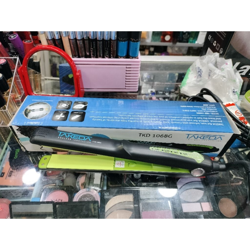 catokan rambut lurus Takeda pro 2in1  profesional TKD106BG catok rambut Takeda