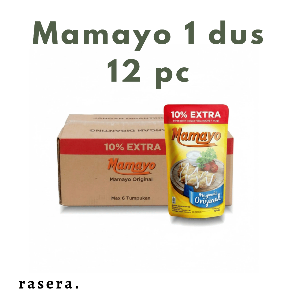 Mayonaise Mamayo 1 dus 12 pcs. Exp 16 September 2026.