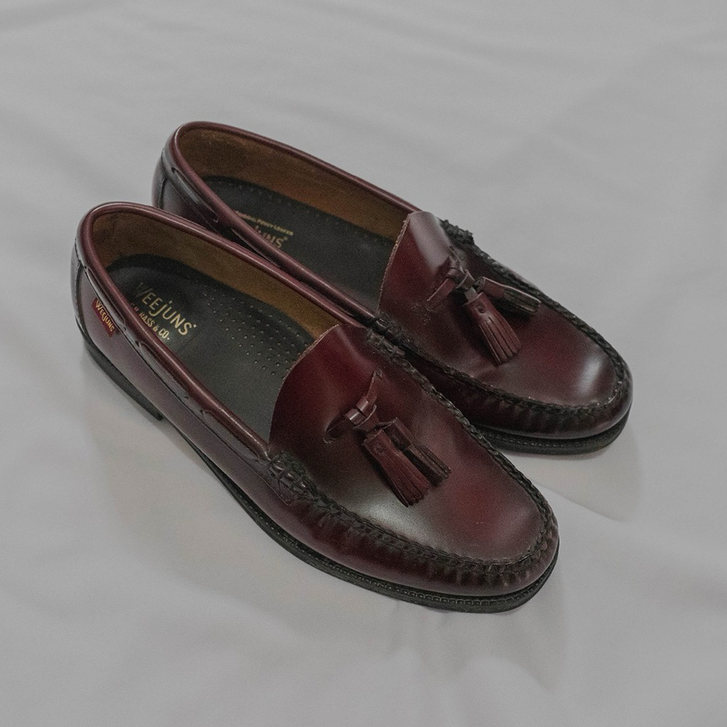 GH Bass Weejuns Loafer Shoes Sepatu Made in Salvador