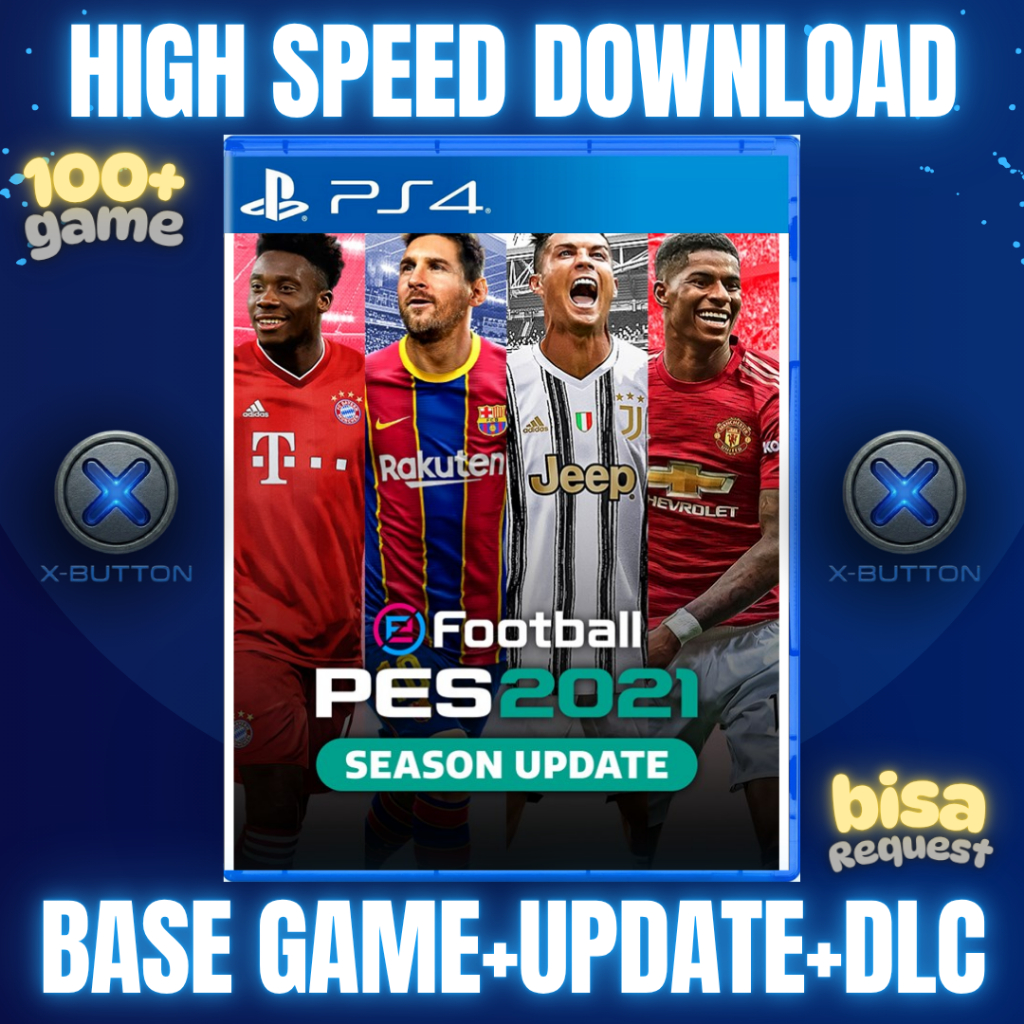 eFootball PES 2021 – Game PS4 HEN Digital (Format PKG) | Full Version