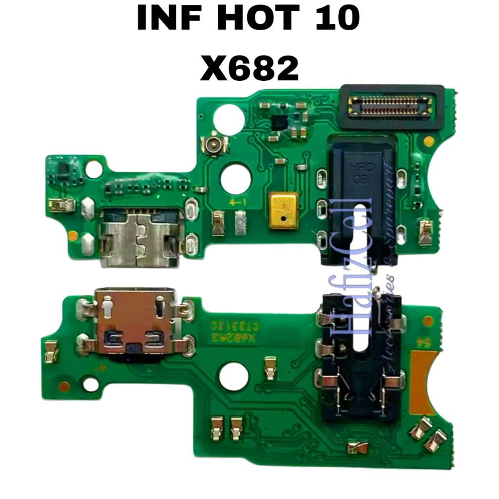 PCB CAS / CONECTOR CAS / PAPAN CAS ORI HP INFINIX HOT 10 (X682) ORI