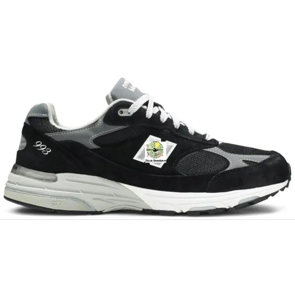 Sepatu NB 993 Black White SKU MR993BK