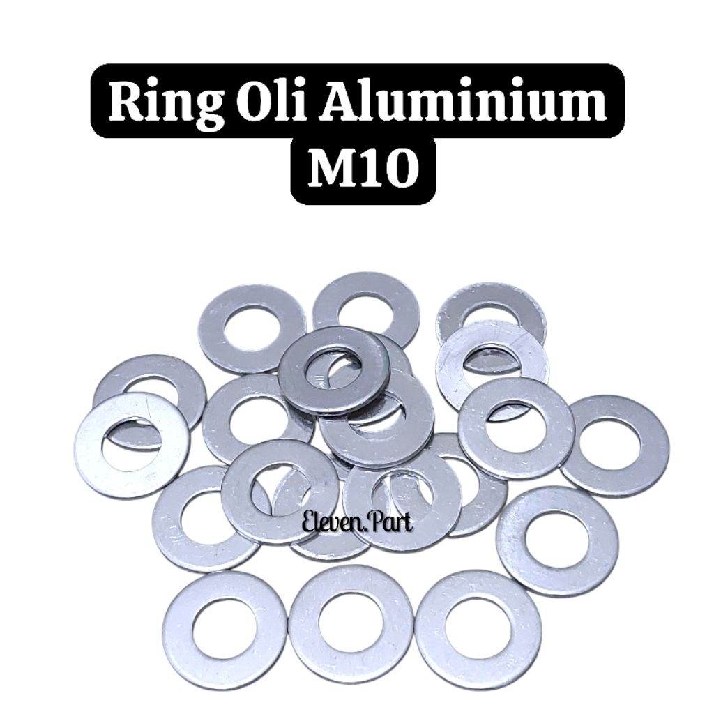 Ring Oli Aluminium M10 | Ring Baut Oli Mesin SUZUKI - Baut 14