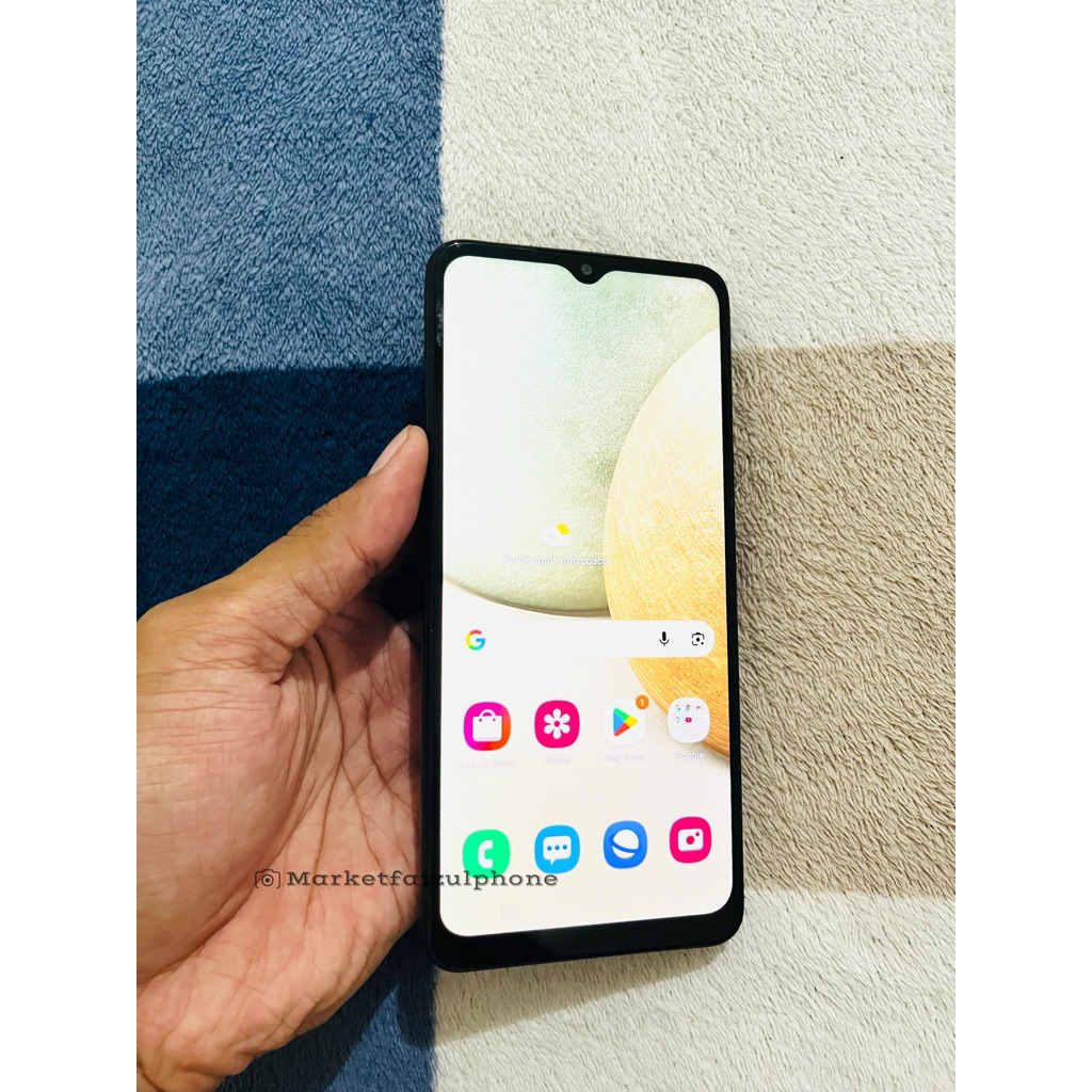 SAMSUNG GALAXY A12 4/128 ORIGINAL 4G LTE HANDPHONE ANDROID SECOND MURAH