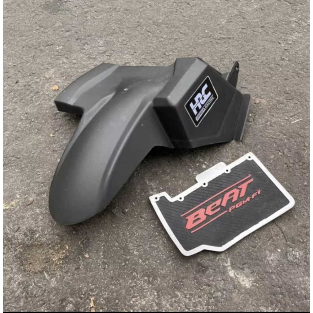 COD Hugger Beat Old 2013-2019 + Mudflap Beat + Stiker Hugger Bisa Untuk Motor Beat Pgm FI Beat Fi Be