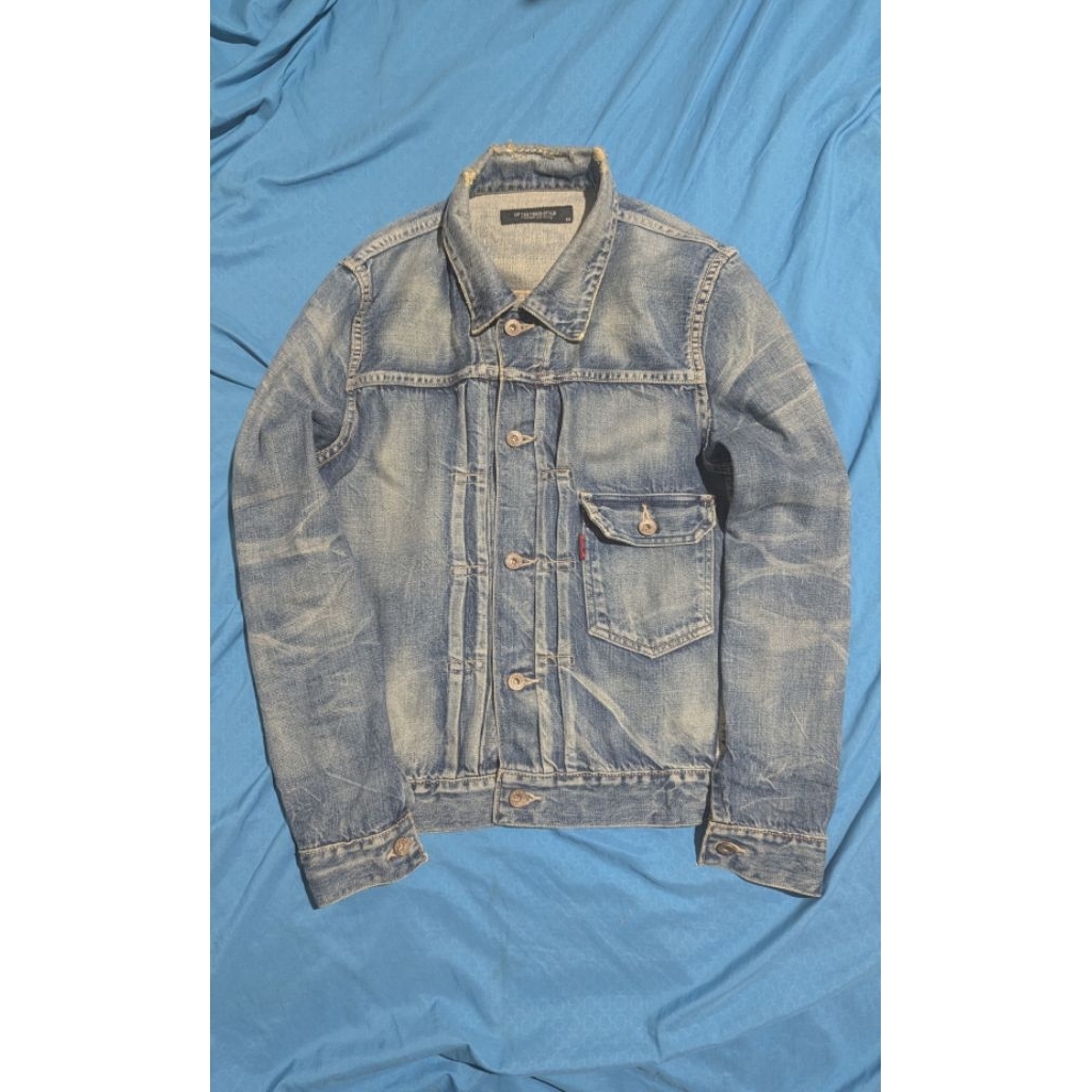 Denim jacket type 1 selvedge japan
