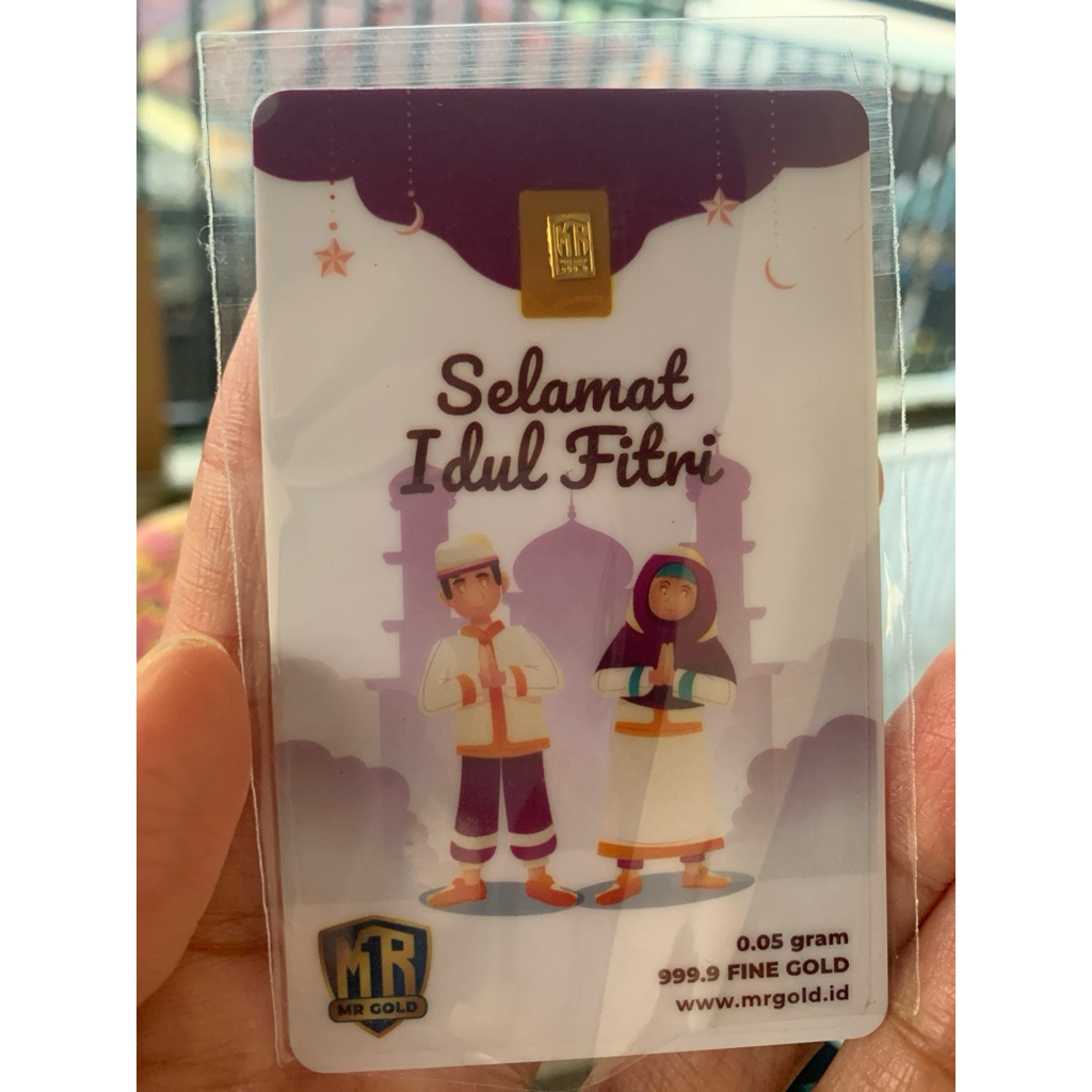 Logam Mulia Emas MR Gold 0,05