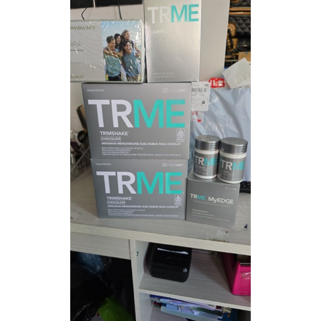 trme 1 bulan lengkap js bs mix rasa tr90 tws v2 suplemen diet nu. skin agelok
