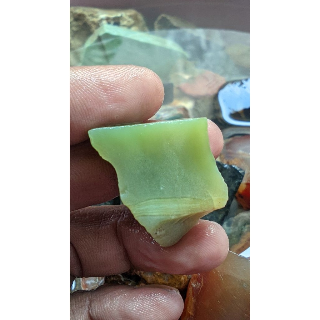 BAHAN BATU AKIK GIOK ACEH