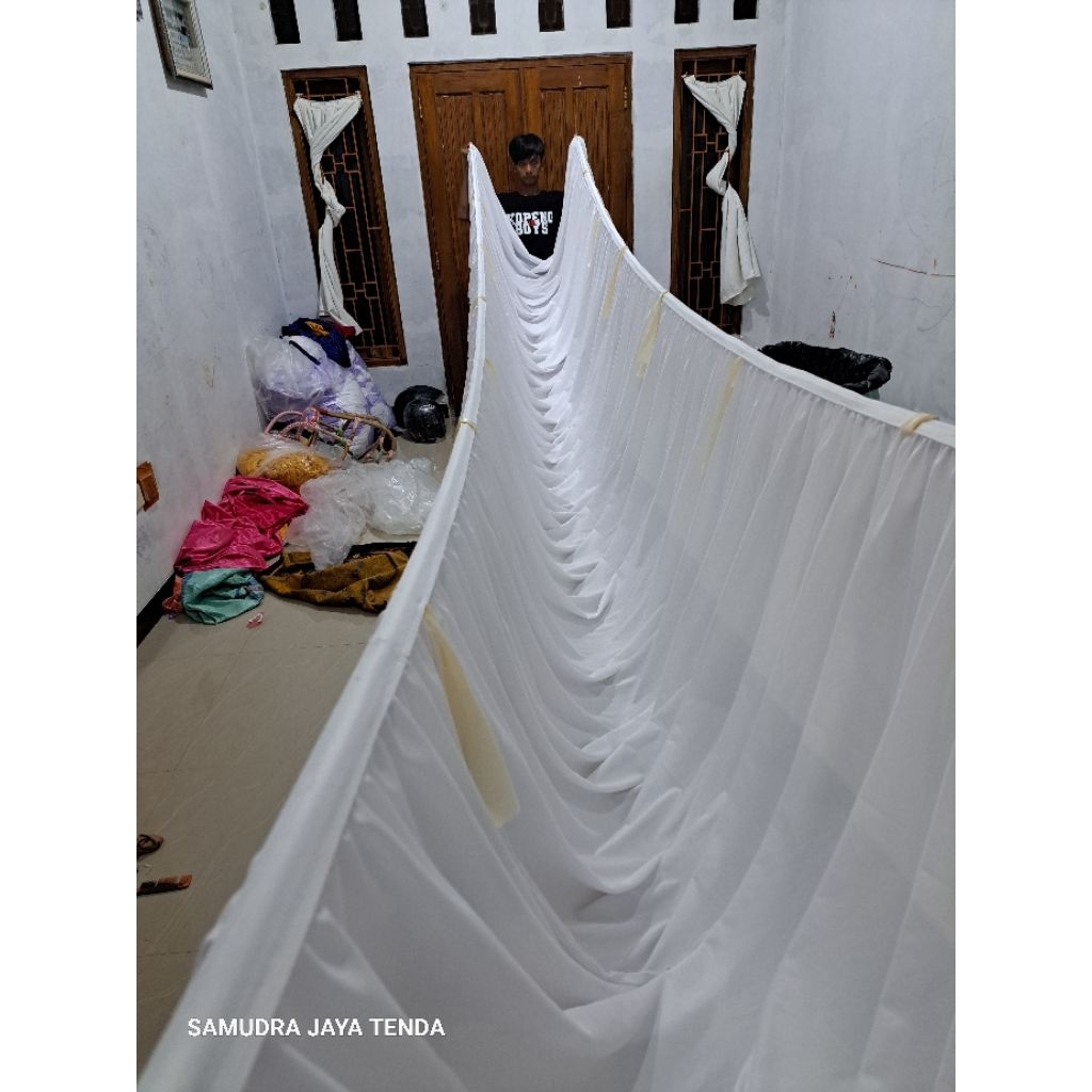 plafon 1,5 x 5  gelembung/galengan tenda