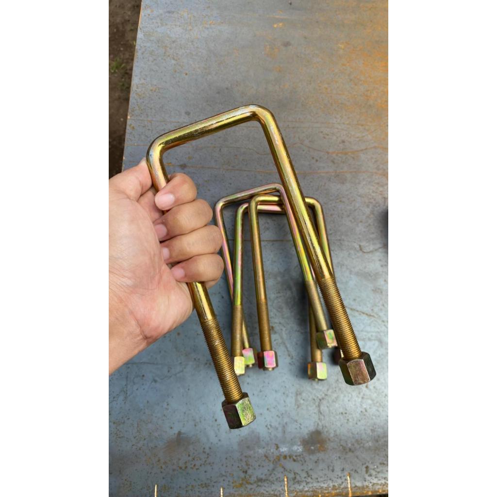 U Bolt Under Axle Begel kotak (Begel Triton)