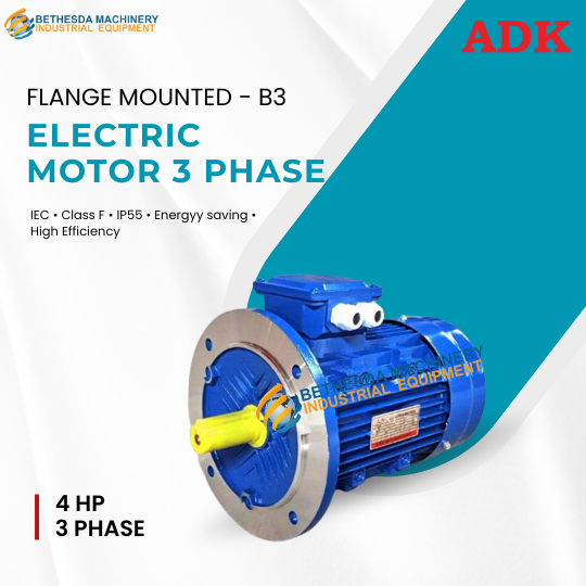 Adk Dinamo listrik 4 hp 3Phase Dinamo Motor 3 kW 4hp