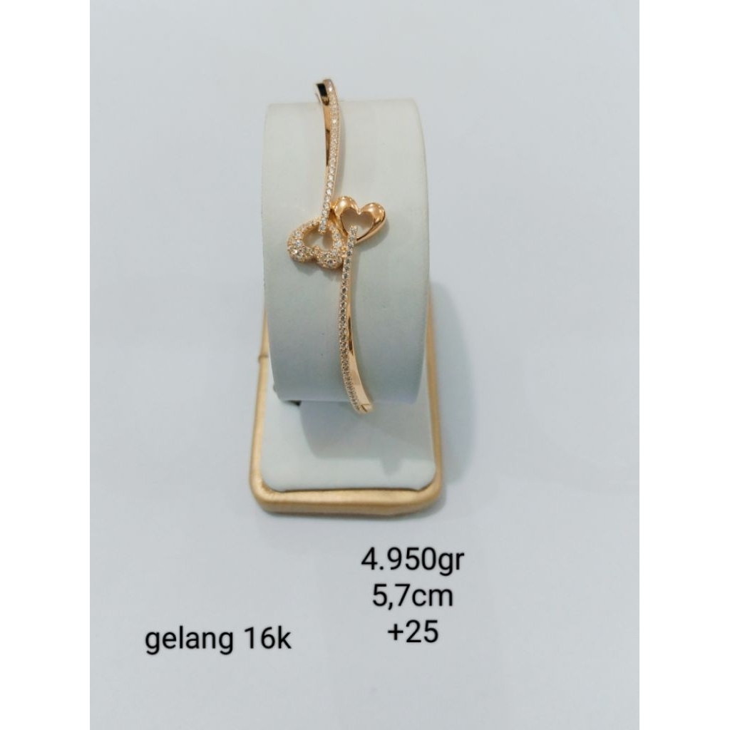 gelang emas 16 karat