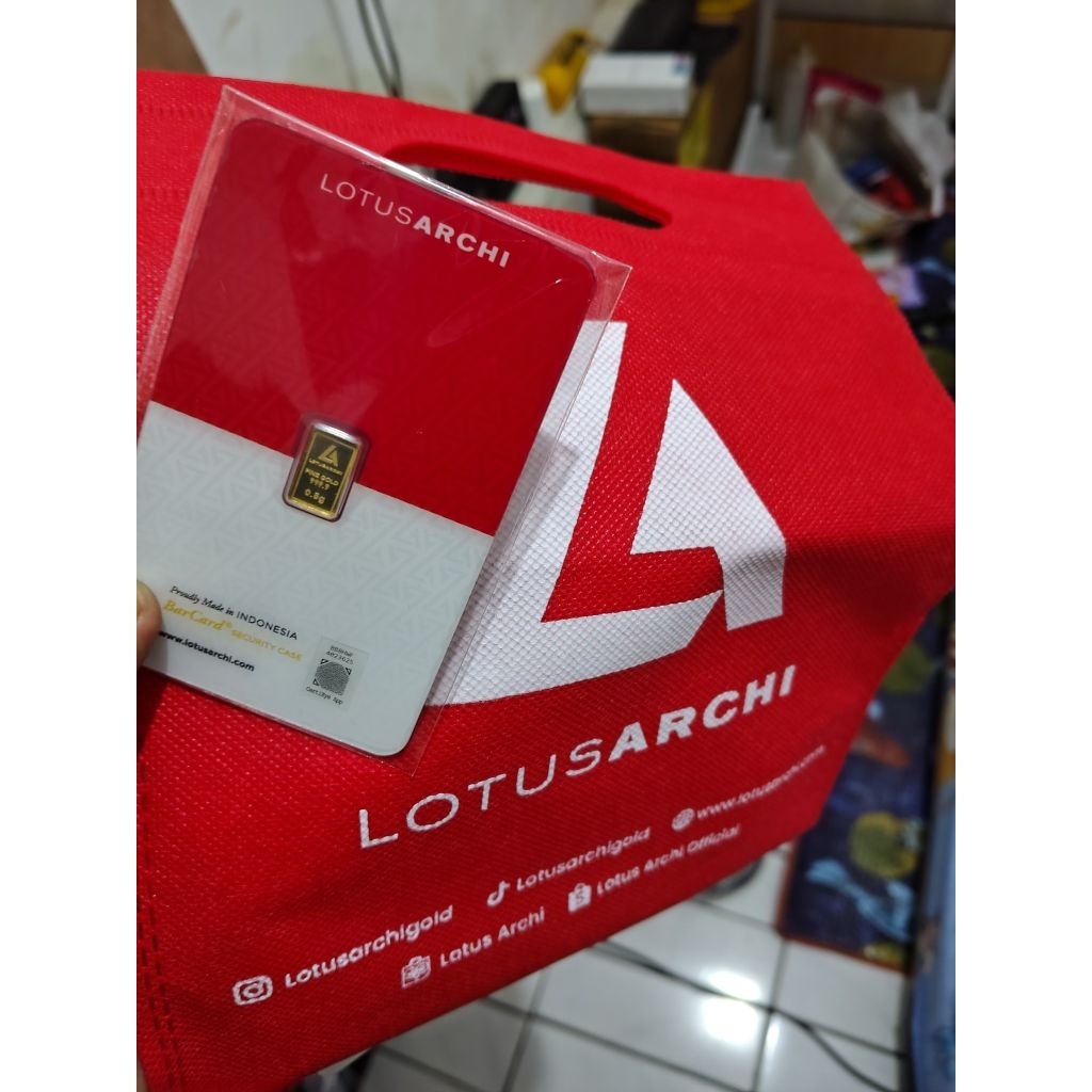 Logam Mulia Emas Lotus Archi 0,5 gr