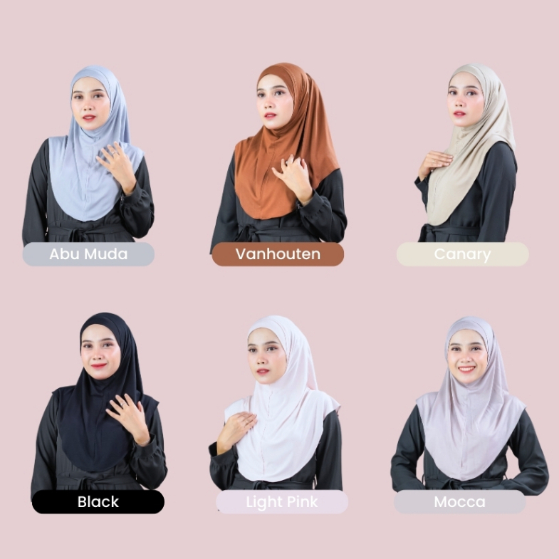 KHADIJAH - HIJAB BERGO MEDINA INSTAN