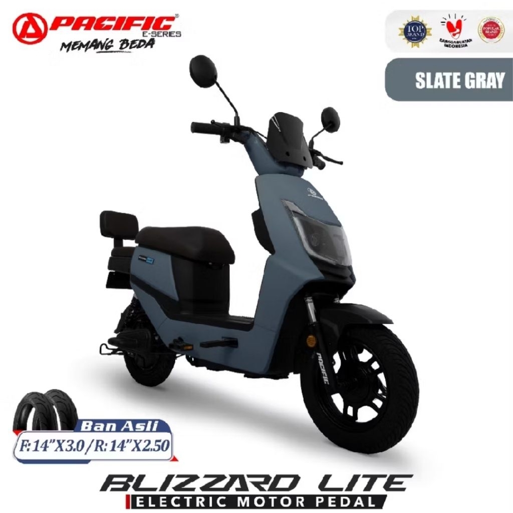 Sepeda Listrik Electric Bike Pacific Blizard Lite Motor up to 850 watt