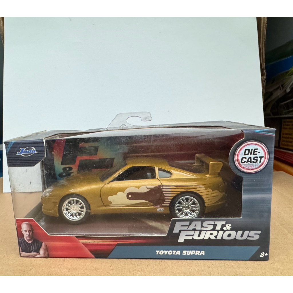Jada F&F Toyota Supra Gold