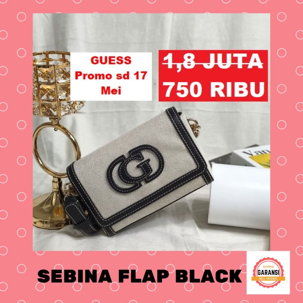Tas Guess seri SEBINA shoulder bag original SALE STORE