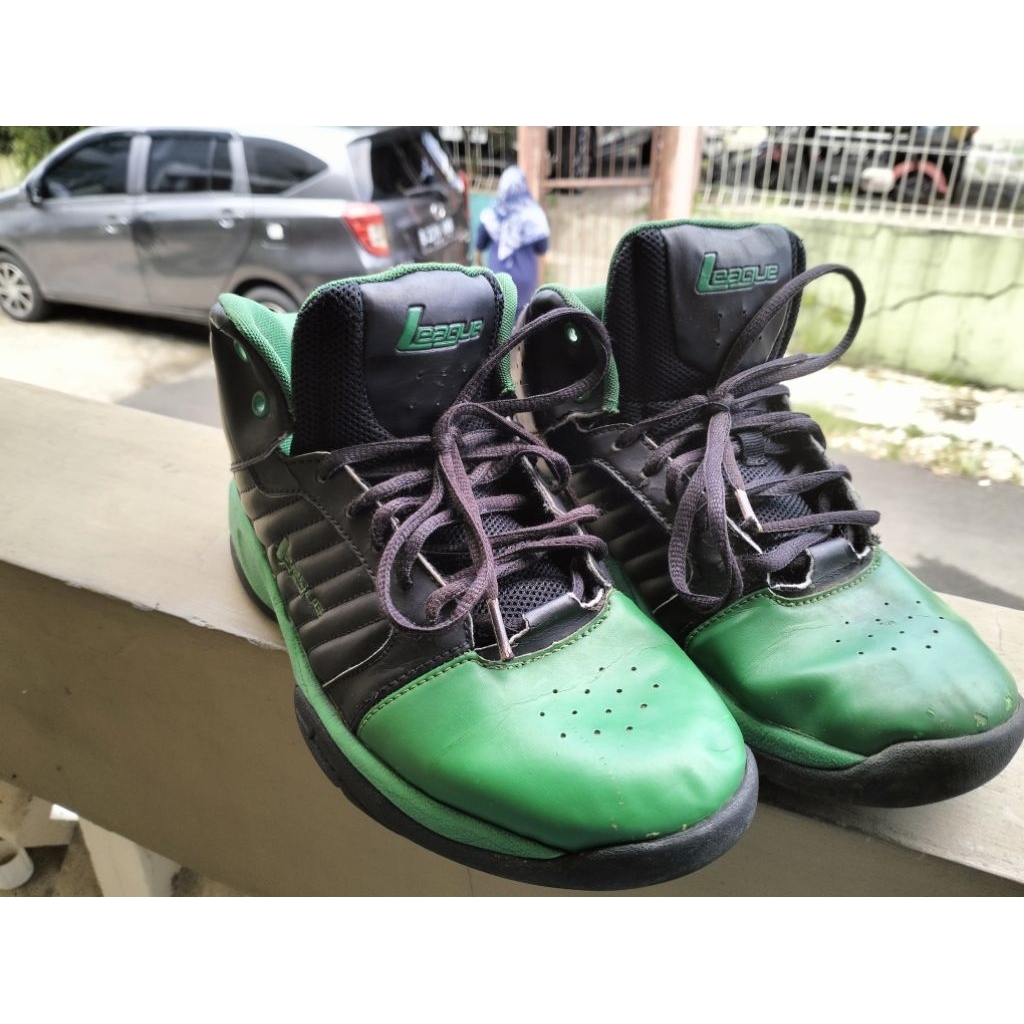 Sepatu Basket League hijau ORI (second)