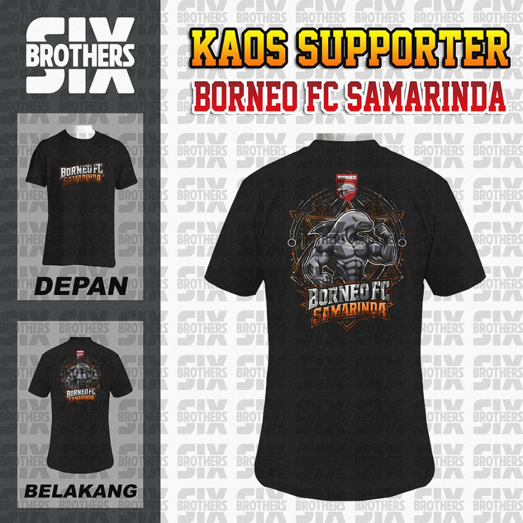 KAOS BORNEO FC SAMARINDA PESUT ETAM – 100% DESAIN ORIGINAL TSHIRT SUPORTER DISTRO PRIA WANITA
