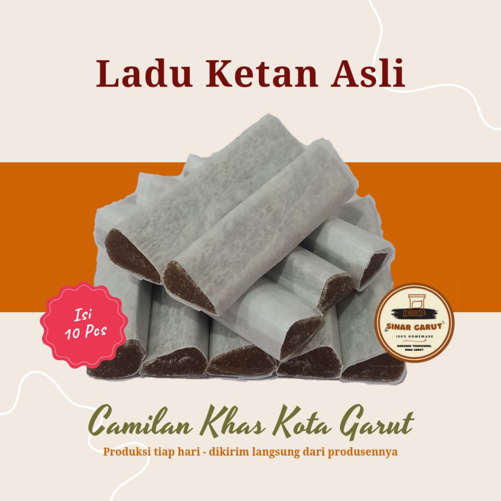 Ladu Ketan - 1 Pack (isi 10pcs) - Camilan Khas Kota Garut