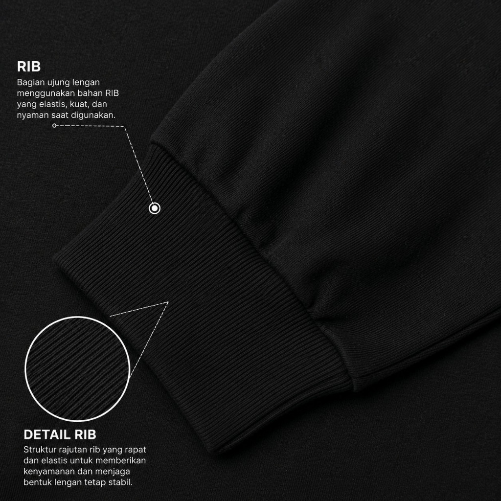 Troy Company Kaos Pria Lengan Panjang Hitam - Hipster Hip Hop Longsleeve Tshirt Black LSD 2164