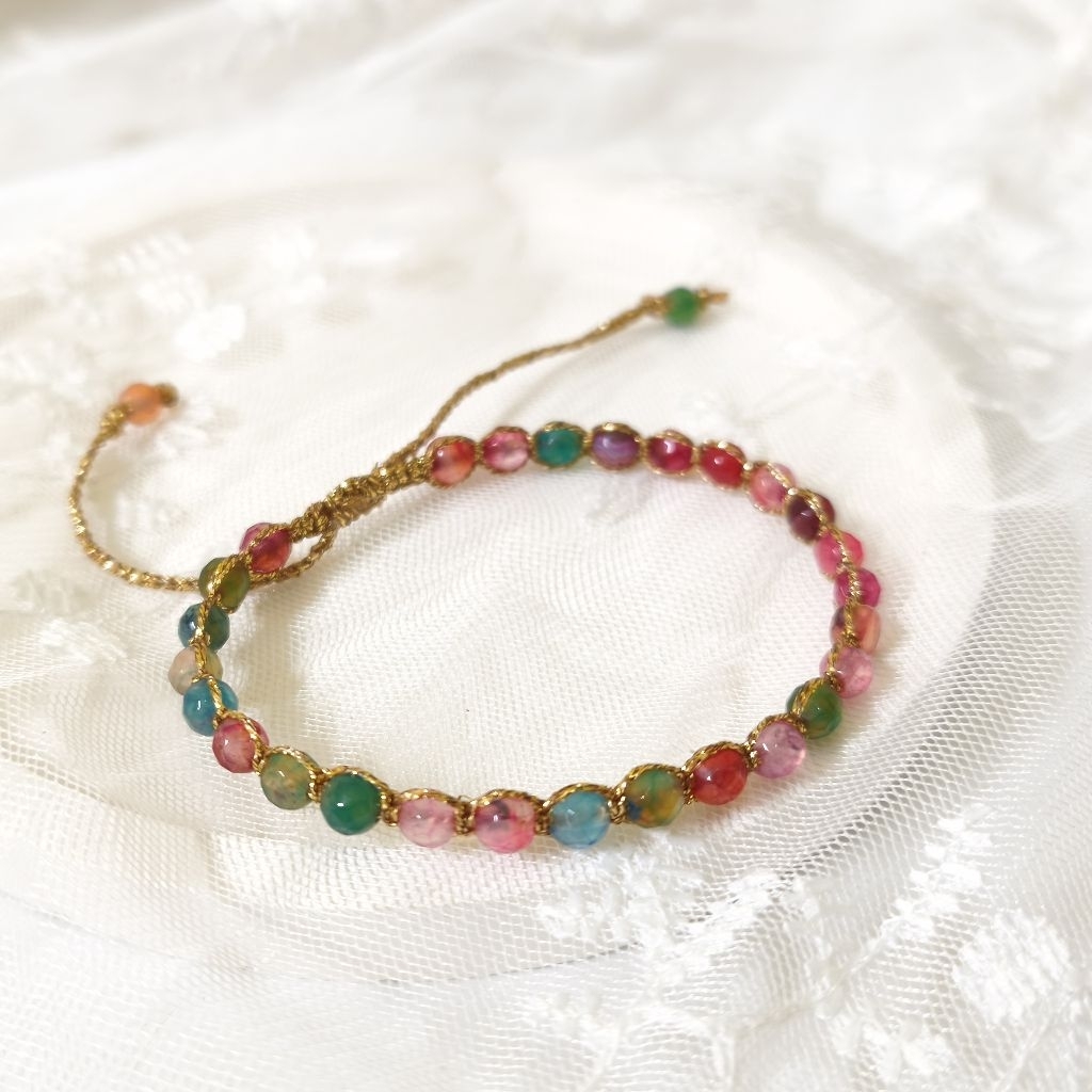 BRACELET PINK TOURMALINE TALI SAMAPURA