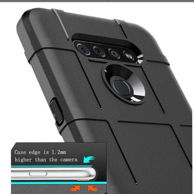 Casing LG V60 V50 V40 V50S G8X V30 Q61 Q51 Hard Case Rugged Shield Armor Shockproof Protective Case 