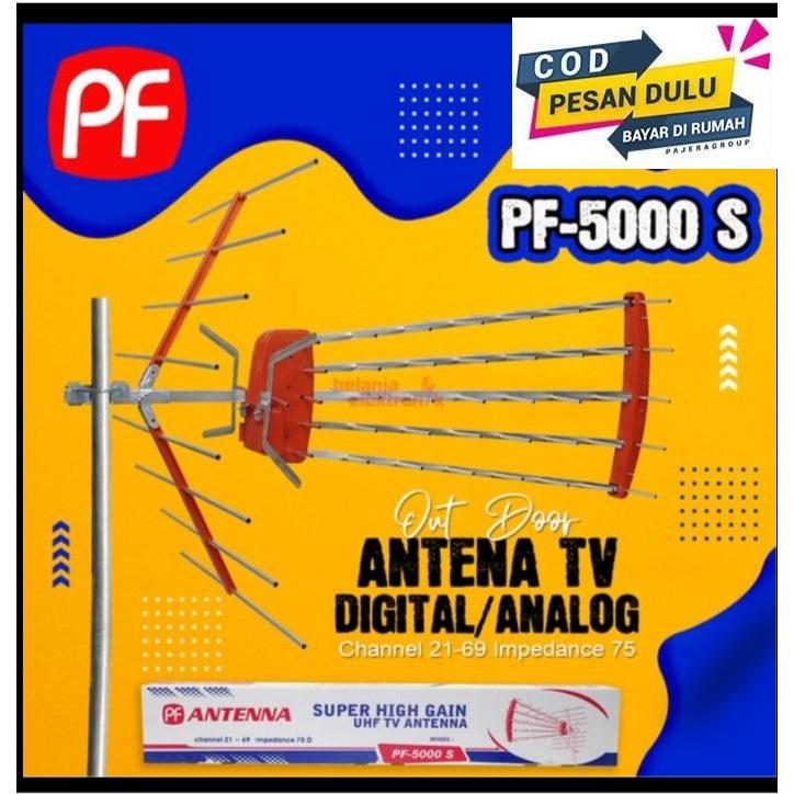 ANTENA DIGITAL ANTENA TV LUAR UHF PF DIGITAL PF-5000