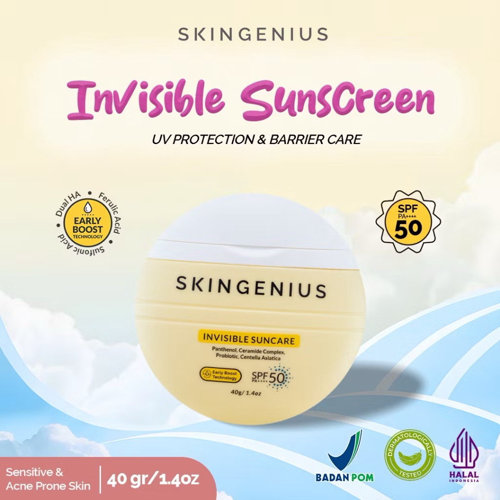 SKINGENIUS Invisible Suncare SPF50 40g